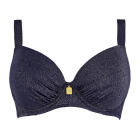 Midnight Sparkle Voorgevormde Balconette Bikinitop