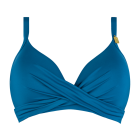 Ocean Blue Twist Bikinitop