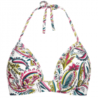 Wajang Floral Triangle Bikinitop