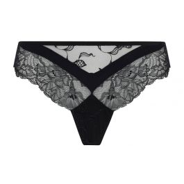 Antigel by Lise Charmel - Tartan Glamour Thong Rose Tartan | Ouh La La