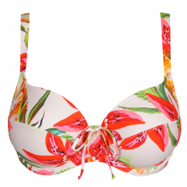 Primadonna Tanzania Bikini Balconcino Imbottito Con Ferretti - Top Halter Seducente Per Un Look Da Spiaggia Esotico