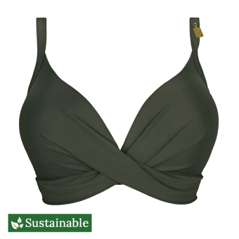 Plain Twist Bikinitop