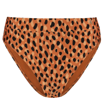 Leopard Spots High Waist Bikinibroekje