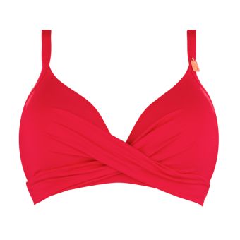 Cherry Pink Twist Bikinitop