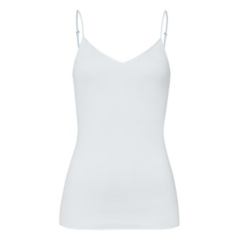 Cotton Seamless Top met Spaghettibandjes