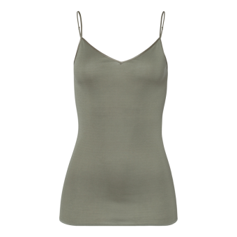Cotton Seamless Top met Spaghettibandjes