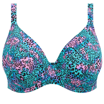 Electric Savannah Plunge Bikinitop