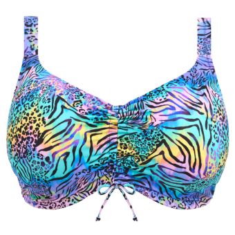 Electric Savannah Plunge Bikinitop