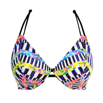 Electro Rave Halter Bikinitop