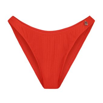 Fiery Red High Brazilian Bikinibroekje