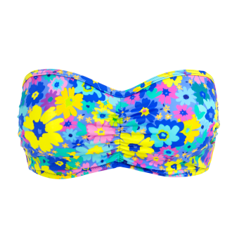 Garden Disco Bandeau Bikinitop