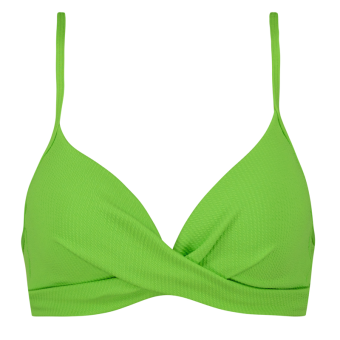 Green Flash Twist Bikinitop