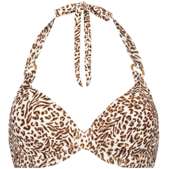 Leopard Love Voorgevormde Bikinitop