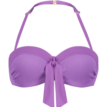 Purple Rain Bandeau Bikinitop