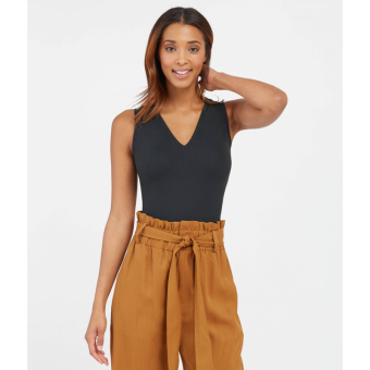 Suit Yourself V-Neck Bodysuit