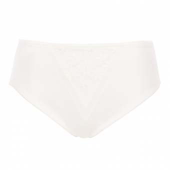 Swiss Broderie High Waist Slip