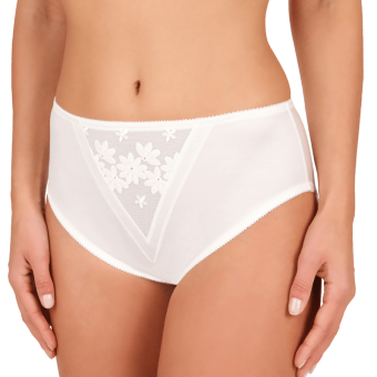 Swiss Broderie High Waist Slip