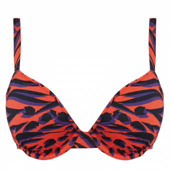 Tiger Bay Plunge Bikinitop