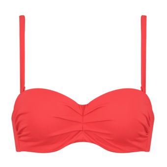 Treasure Teaberry Bandeau Bikinitop