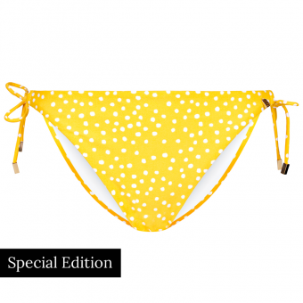 Yellow Dot Strikbroekje