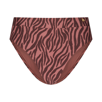 Zebra High Waist Bikinibroekje