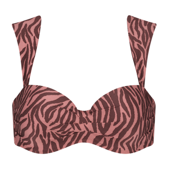 Zebra Multiway Bikinitop