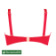 Annadiva Swim Cherry Pink Bandeau Bikinitop Cerise