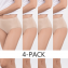 Lejaby Les Invisibles Tailleslip 4-PACK