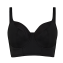 Annadiva Lingerie Première Longline BH Jet Black 