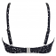 Annadiva Swim Dots of Summer Beugel Bikinitop Black