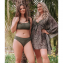 Annadiva Swim Snake Kaftan Olive