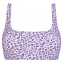 Annadiva Swim Leo Bralette Bikinitop Lilac