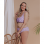 Annadiva Swim Leo Hoog Bikinibroekje Lilac