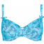 Annadiva Swim Safari Beugel Bikinitop Azul
