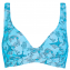 Annadiva Swim Safari Plunge Bikinitop Azul