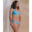 Annadiva Swim Safari Plunge Bikinitop Azul