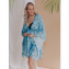 Annadiva Swim Safari Kaftan Azul
