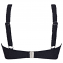 Annadiva Swim Smocky Bralette Bikinitop Black