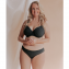 Annadiva Swim Smocky Voorgevormde Balconette Bikinitop Black
