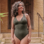 Annadiva Swim Snake Badpak Olive