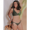 Annadiva Swim Snake Strikbroekje Olive