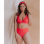 Annadiva Swim Solid Hoog Bikinibroekje Coral