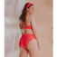 Annadiva Swim Solid Hoog Bikinibroekje Coral