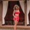Annadiva Swim Solid Short Coral