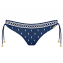 Watercult Artful Dot Strikbroekje Indigo/White