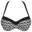 PrimaDonna Swim Assilah Voorgevormde Balconette Bikinitop Black Sand