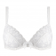 Aubade Bahia Padded Plunge BH White