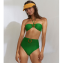 Bamboo Solids Bandeau Bikinitop Hyper Green