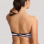 Panache Lucille Bandeau Bikinitop Navy Stripes