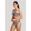 Panache Lucille Bandeau Bikinitop Navy Stripes